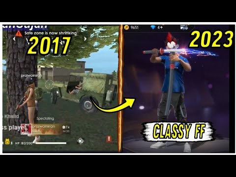 FREE FIRE PLAYERS 2017 vs 2023 ⚡- I FOUND CLASSY FF🔥 IN KANNADA||