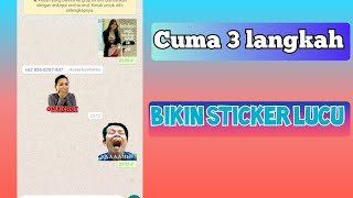 Cara Mengirim Sticker Whatsapp Yang Lucu