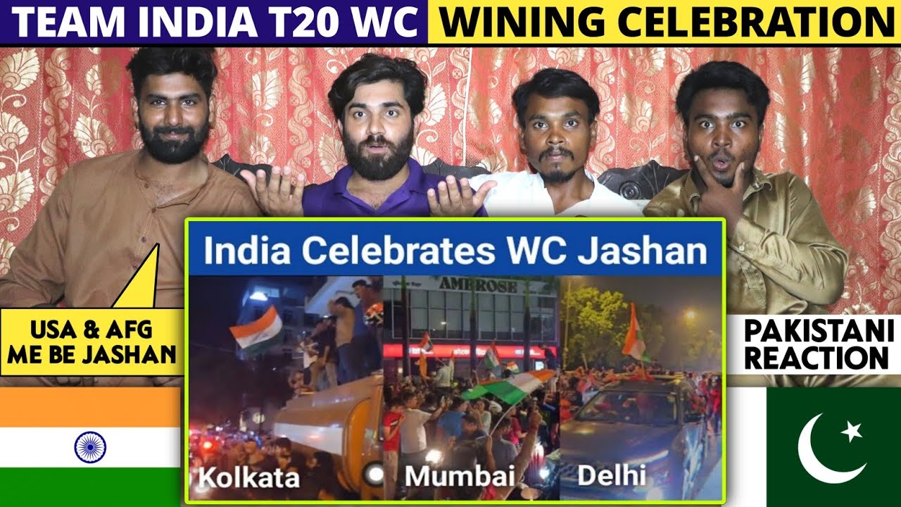 Shan Rajput Indian Fans Winning Celebrations In India's Different Cities ...