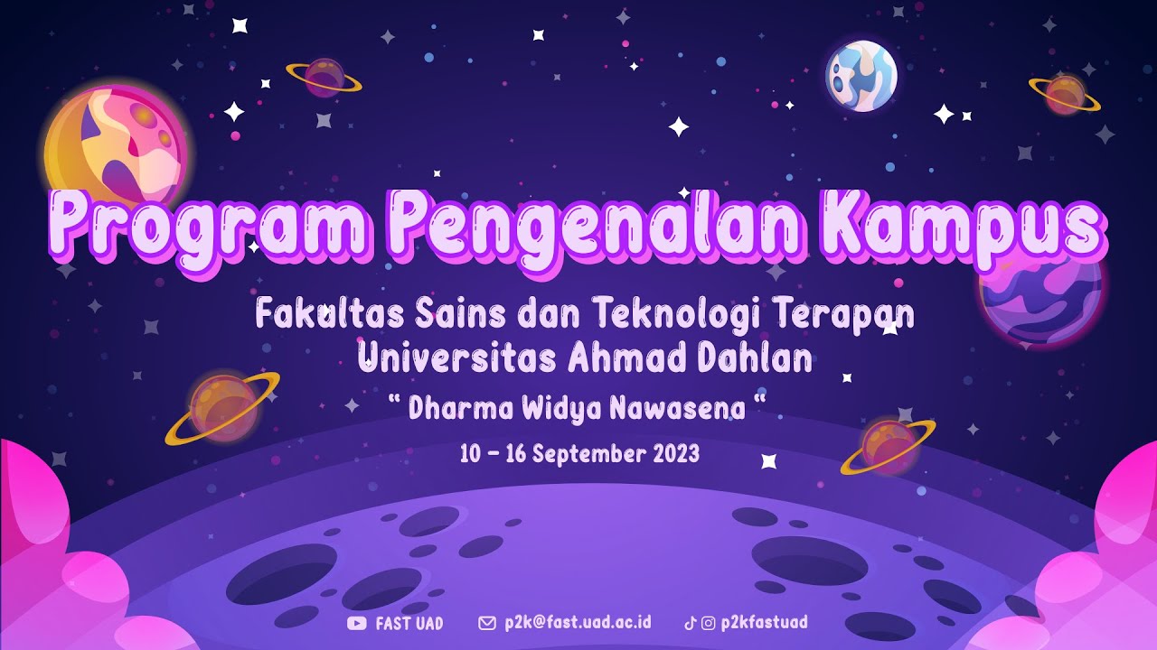 HARI FAKULTAS P2K FAST UAD 2023 - YouTube