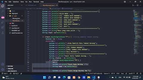 Membuat Aplikasi CLI Point Of Sale dengan JAVA