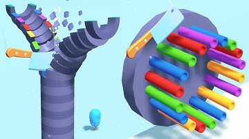 Slice Master Game! Satisfying and relaxing ASMR slicing video