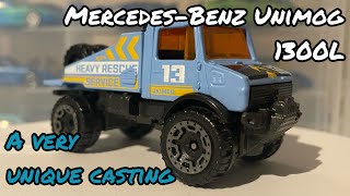 Hot Wheels Mercedes-Benz Unimog 1300L (K Case) Review And Showcase! “A very unique casting”