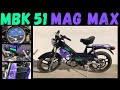 Mbk 51 mag max phase 1 prsentation de ma liquid cooled de 1993 qui entre dans ma collection mopeds