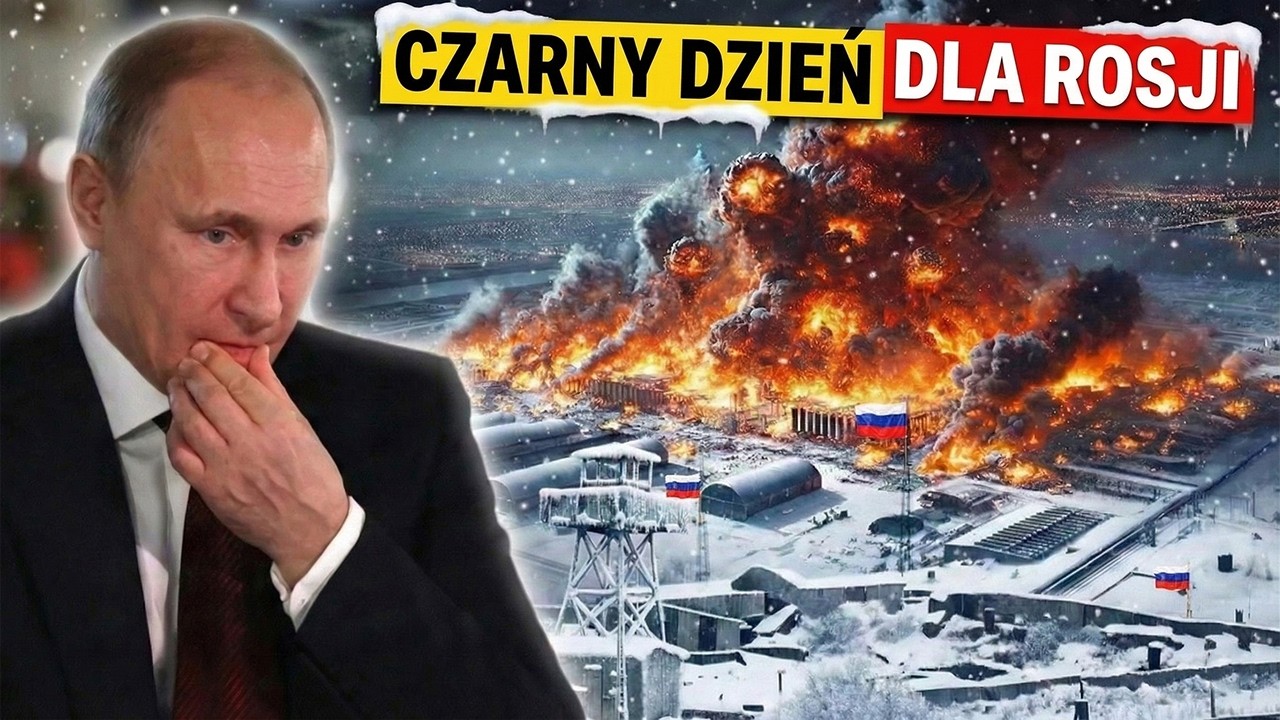 Noc ognia: Genialna taktyka Ukrainy wymazała 6000 rosyjskich dronów.