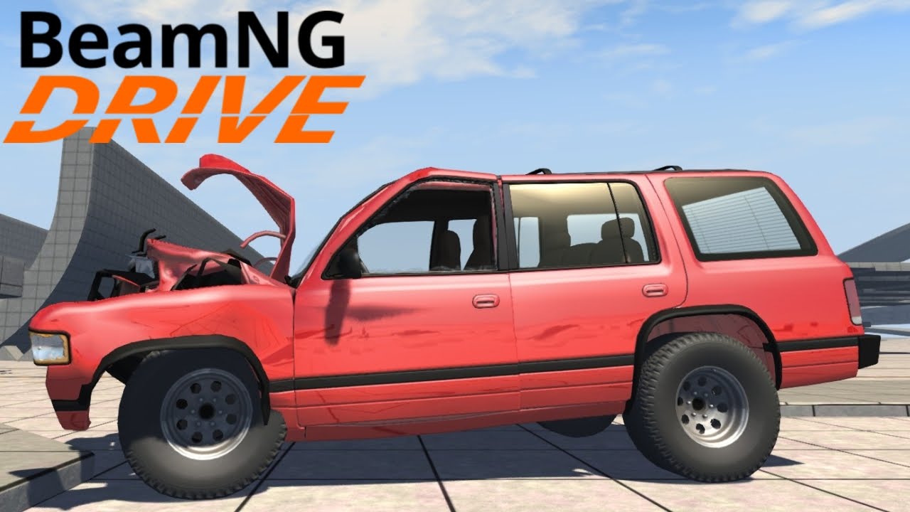 BeamNG Drive Update - Gavril Roamer Off Road Version Test Drive Ended With a Crash