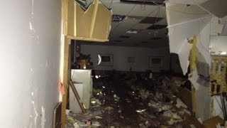 Police pursuit ends after crash into BMV license branch