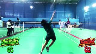 Dhanshika Dominates from the Start! 🔥 | Simona Fights Hard | Badminton Match screenshot 4