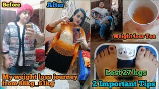 My weight loss journey|How I transformed my life in 4 to 5 months|Fat to Fit journey|lost 27kg