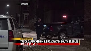 Carjacker in custody after police chase