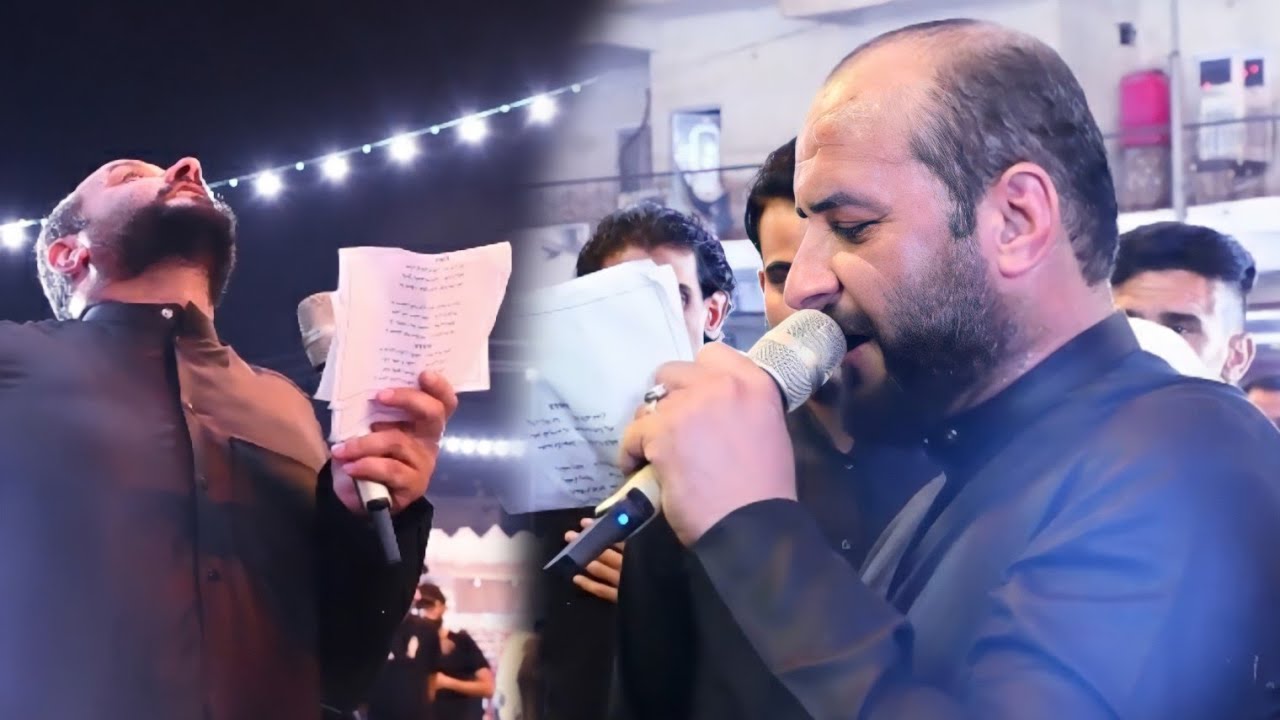 احلا قصيده للمهوال عدي الكعبي يقرا في موكب الامام الصادق موكب بني كعب في مؤسسة عشاق الحسين