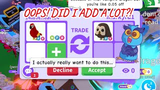 OOPS 😬 I GOT AN OWL BUT DID I ADD A LOT WITH PARROT? 😲 OR IS IT A WIN?! 🤔 Adopt Me - Roblox