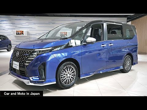 ALPINE 700W NISSAN 日産　SERENA 4K ) Nissan Serena e-POWER AUTECH Sports Spec : Blue / Black