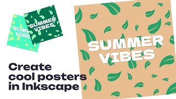 Design a cool social media post in Inkscape - Tutorial