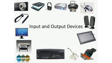 Input and output devices | part 1 | class 4th