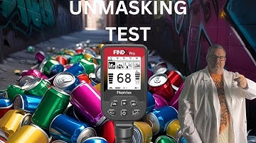 NOKTA FIND X PRO BIG IRON AND CAN UNMASKING TEST. How good is it?