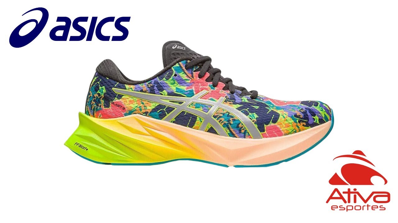 Tênis Asics Novablast 3 Lite-Show Masculino 1011B674-300 - Ativa