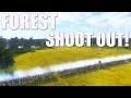 CRAZY CLOSE FOREST SHOOT OUT! - North &amp; South: American Civil War Mod Gameplay!