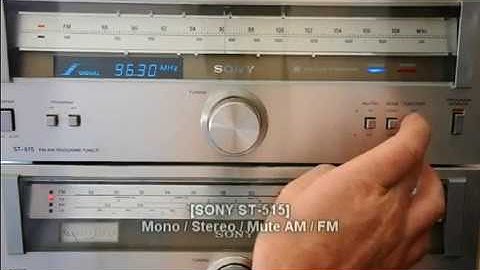 SONY ST-515 Tuner