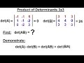 Linear Algebra: Ch 2 - Determinants (29 of 48) Product of Determinants: 3x3