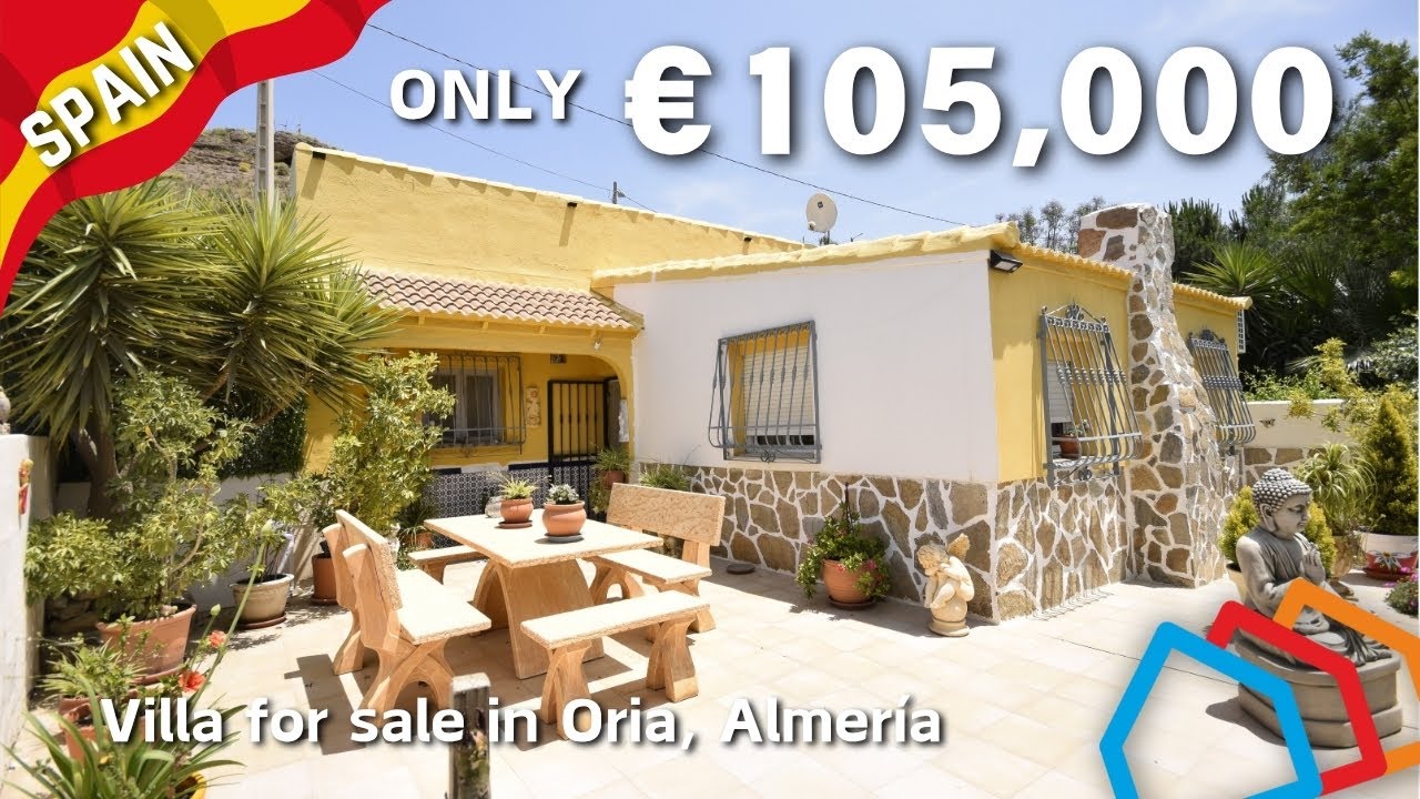 RESERVED! Villa Sacromonte - Villa For Sale in Oria, Almeria | 2 bed villa with a hot tub !