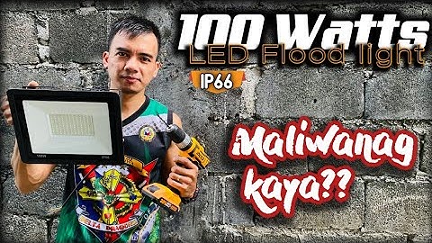 LED flood light 100w || How to INSTALL