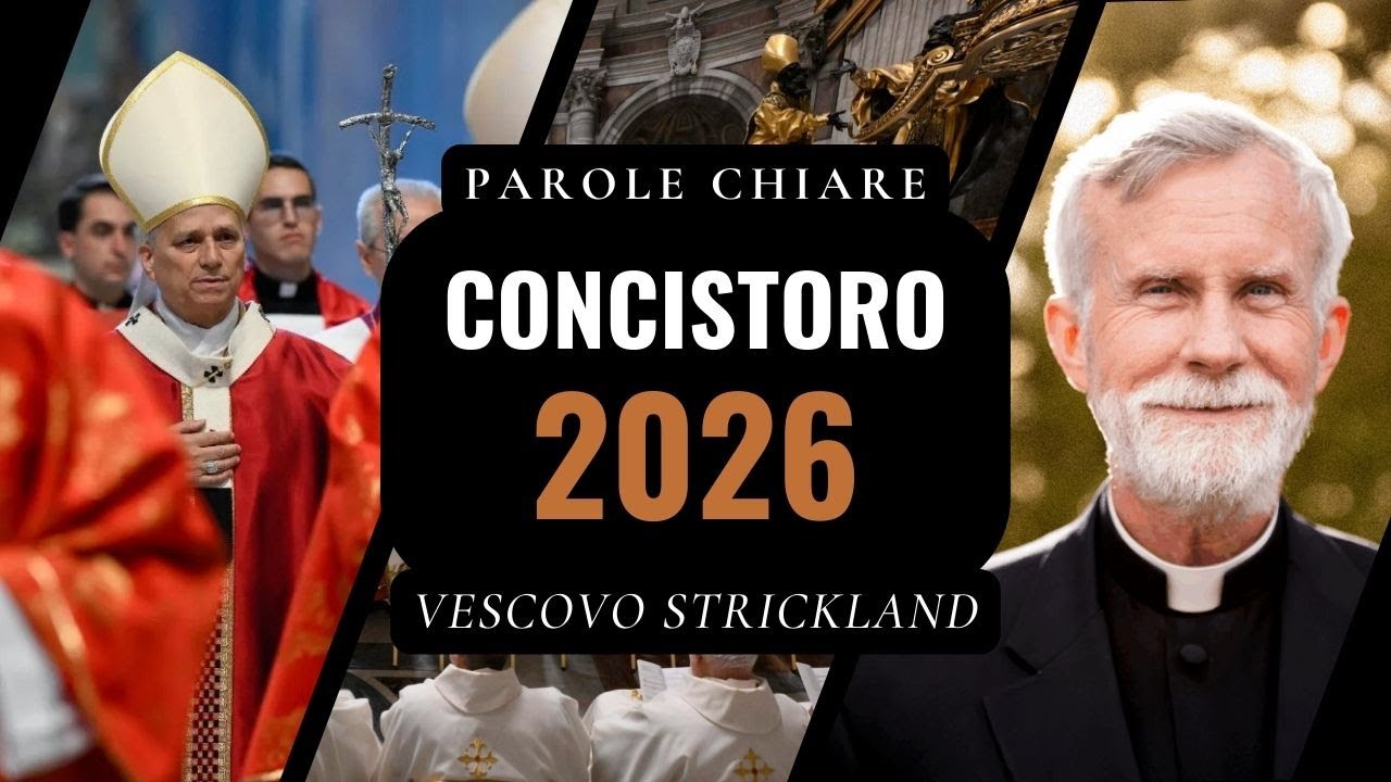 CONCISTORO 2026 | Parole chiare del Vescovo Strickland