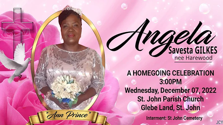A Service of Thanksgiving for the Life of Angela G...