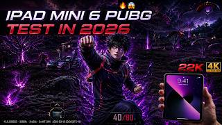 🔴 iPad Mini 6 PUBG Test in 2026 🔥 New 4.3 Update Livik Gameplay 😍 | Extreme Gaming Test