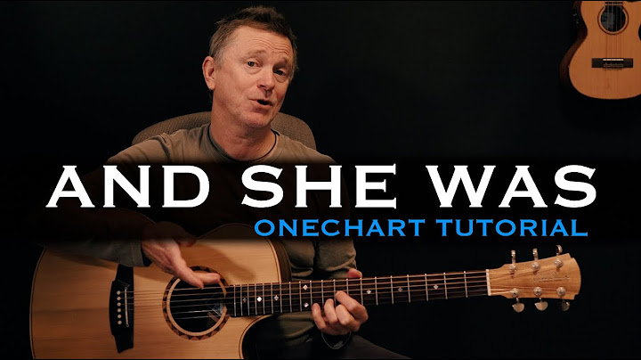 And She Was Guitar version - Guitar performance video thumbnail