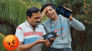 Breaking My Dads Phone Then Surprising With New Phone