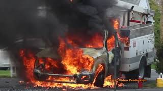 Whitehall Verizon Work Truck Fire - 10.13.20
