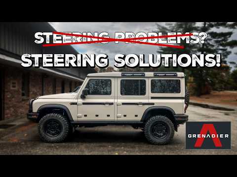 HOW TO Fix your Grenadier's Steering Problems!