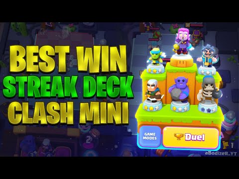 Is This The Best Win Streak Deck in Clash Mini!?