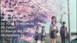 [日本の音楽] Những bài hát Nhật Bản Hay Nhất-Nhạc Anime Có Lời|K Music