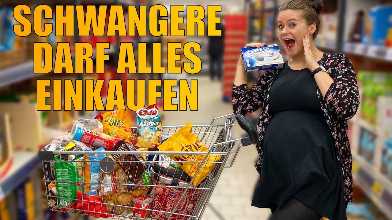 SCHWANGERE BESTIMMT WAS WIR EINKAUFEN IM SUPERMARKT | DAS WIRD TEUER!