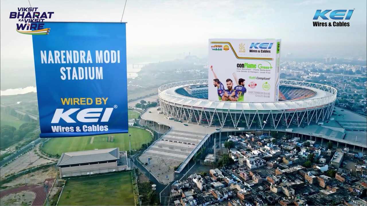 Powering the World’s Largest Stadium | Narendra Modi Stadium Wired by KEI