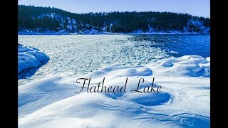 Flathead Lake Cabin Snow Shoe, Winter Montana 2019 [DJI Phantom 4 Pro+ Obsidian]