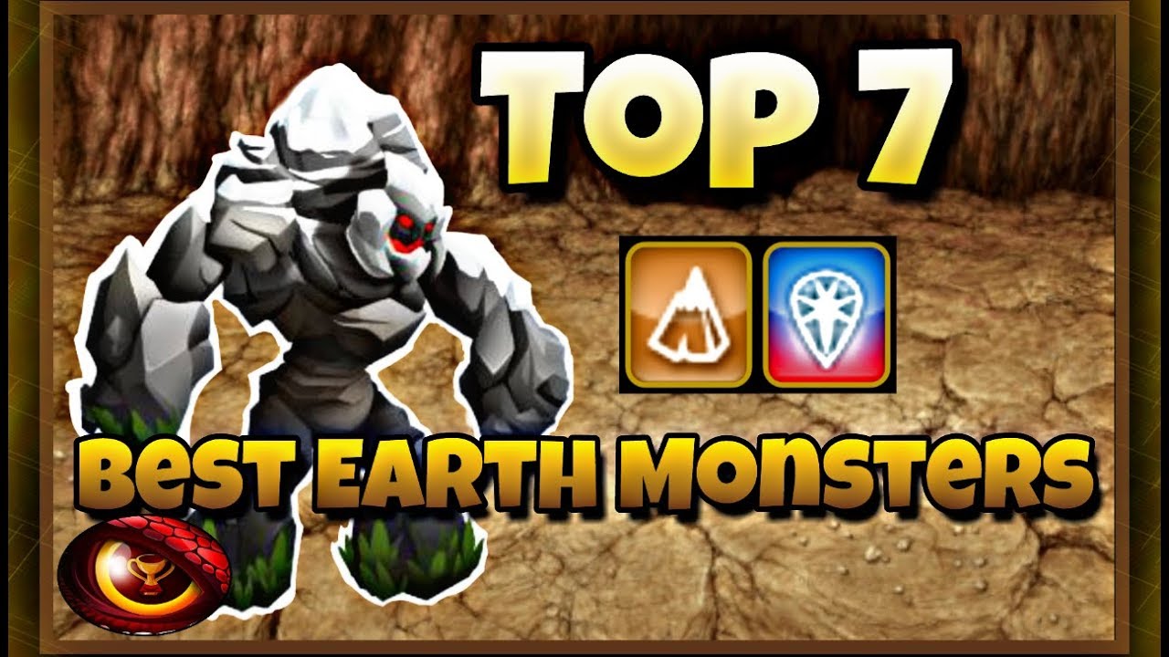 Monster Legends - Top 7 Best Earth Monsters 2017 - YouTube