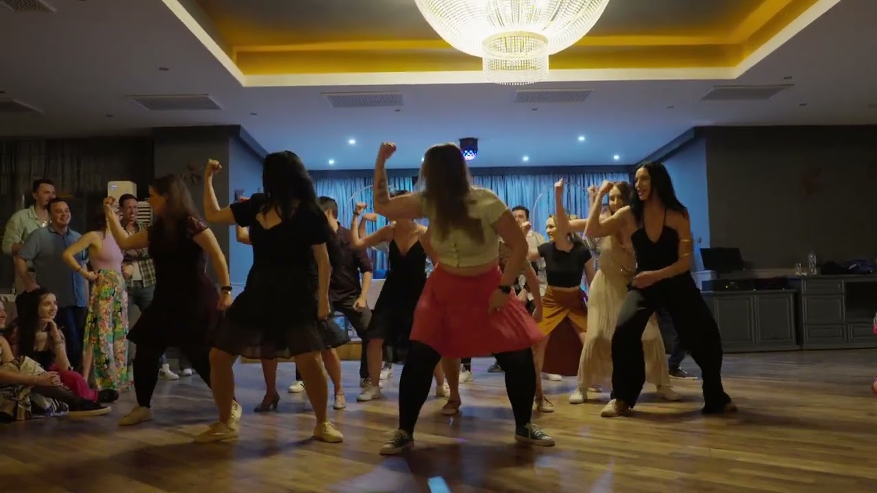 The Routines with Mila & Victor (Part 1) | Spring Swing Dance Camp 2024 | Lindy Hop Bulgaria