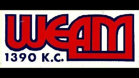 WEAM 1390 Washington - David Tate - 1974 - Radio A...
