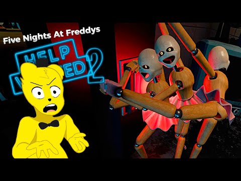 Миллиард Минирин и Секретная Марионетка 🌗 FNAF Help Wanted 2