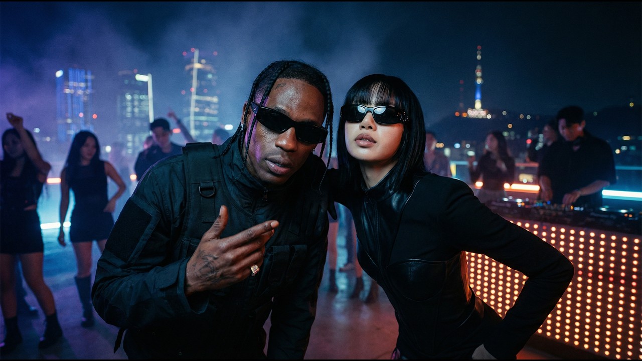 Lisa, Travis Scott - Moonlight Party (ft. Doja Cat, BlackPink) | (Music Video) (By MKAstro) 2026