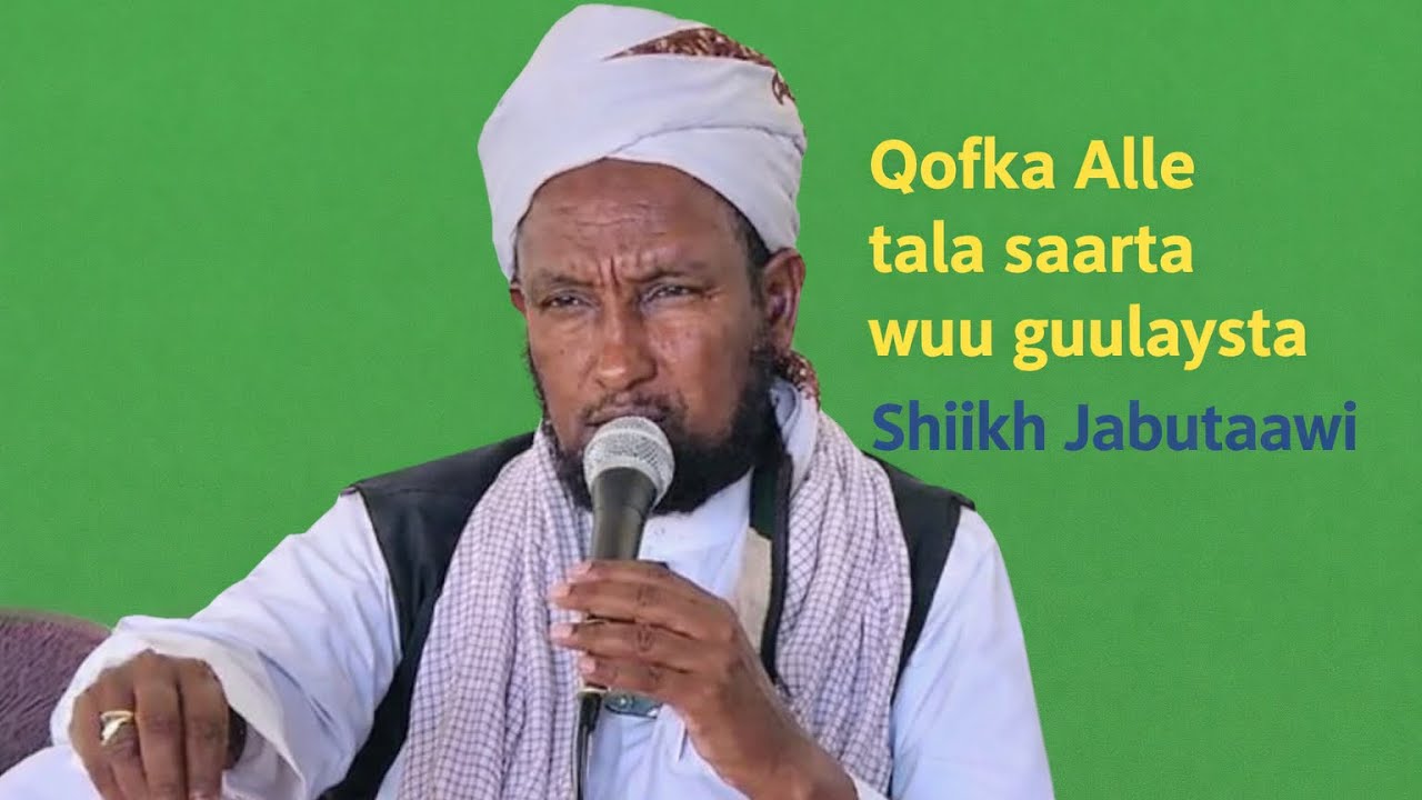 ShIIKh XUSEEN JABUTAWi MAXADIIRO QIIMO BADAN