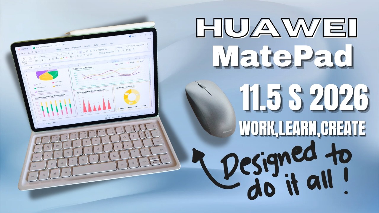 Создан для всего: планшет-трансформер 4-в-1 от HUAWEI, улучшенный как никогда ранее.