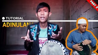 Tutorial 10 skill darbuka hasan az zahir | addinu lana | part 2