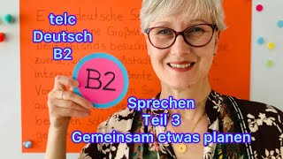 B2 | telc  mündlicher Teil 3 | Gemeinsam etwas planen | Senioren in der Großstadt | Deutsch lernen