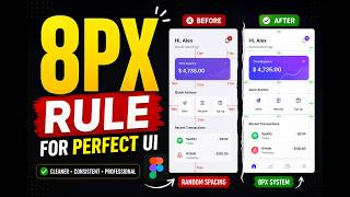 🚀 Stop Using Random Spacing in UI Design! Use the 8px Rule