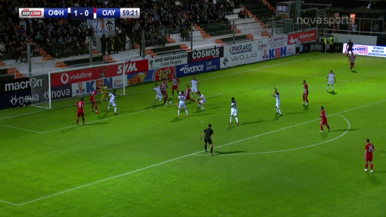 ΟΦΗ - Ολυμπιακός (1-0), 21/10/2018