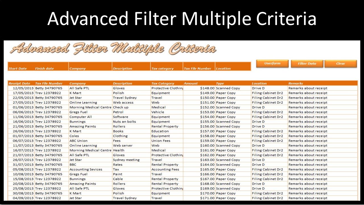 excel-advanced-filter-with-multiple-criteria-youtube